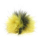 Lana Grossa POMPON DE PIEL Finnraccoon | 707-amarillo limón/negro