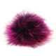 Lana Grossa POMPON DE PIEL Finnraccoon | 141-purpura/rosa vívida