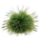 Lana Grossa POMPON DE PIEL Finnraccoon | 153-verde musgo