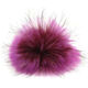 Lana Grossa POMPON DE PIEL Finnraccoon | 154-violeta