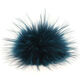 Lana Grossa POMPON DE PIEL Finnraccoon | 155-azul real
