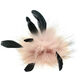 Lana Grossa POMPON DE PIEL Finnraccoon con plumas | 753-rosé