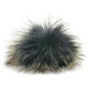 Lana Grossa POMPON DE PIEL Finnraccoon | 143-beige/negro