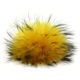 Lana Grossa POMPON DE PIEL Finnraccoon | 125-limón