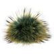 Lana Grossa POMPON DE PIEL Finnraccoon | 502-esmeralda/arena
