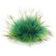 Lana Grossa POMPON DE PIEL Finnraccoon | 503-agua/neón verde