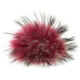 Lana Grossa POMPON DE PIEL Finnraccoon | 505-rosa vieja/rosa delicada