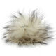 Lana Grossa POMPON DE PIEL Finnraccoon | 115-color crudo/negro marrón