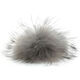 Lana Grossa POMPON DE PIEL Finnraccoon | 117-gris hielo