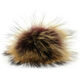 Lana Grossa POMPON DE PIEL Finnraccoon | 118-castaño