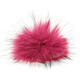 Lana Grossa POMPON DE PIEL Finnraccoon | 601-rosa vieja