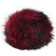 Lana Grossa POMPON DE PIEL Zorro Bicolor | 301-rosa vívida/negro