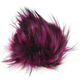 Lana Grossa POMPON DE PIEL DE IMITACIÓN Color | 113-purpura