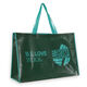 Lana Grossa Bolso de compras WE LOVE WOOL (grande) | 01-verde oscuro