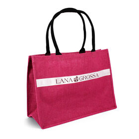 Lana Grossa Bolsa de compras de lino