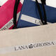 Lana Grossa Bolsa de compras de lino