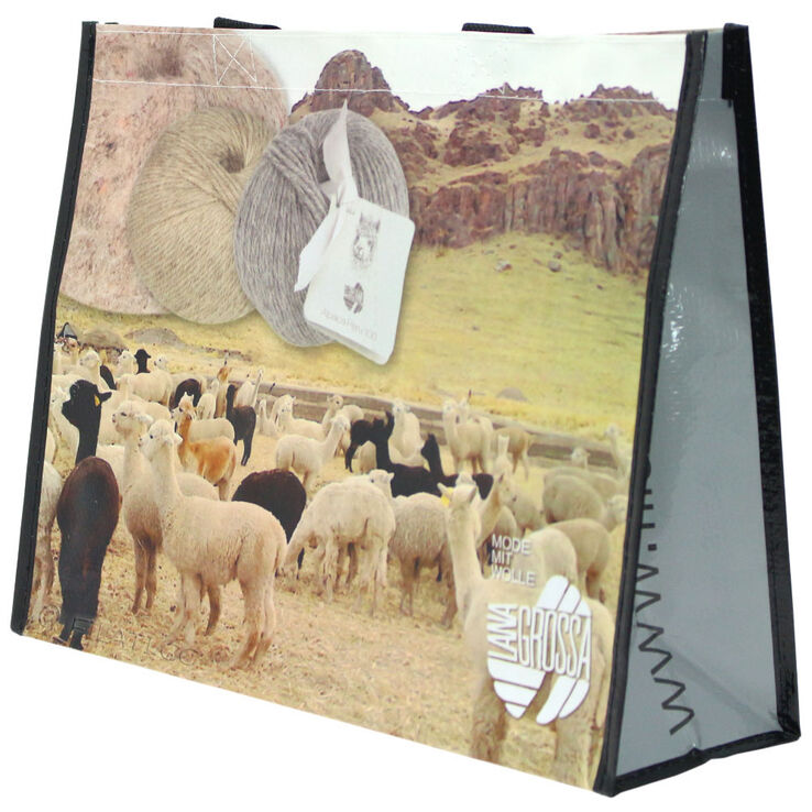 Lana Grossa Bolso de compras ALPACA 18 | 01