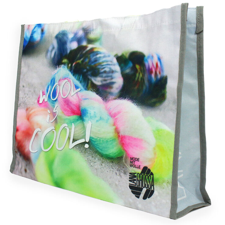 Lana Grossa Bolso de compras WOOL IS COOL | 01