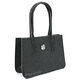 Lana Grossa Bolso de compras XL | 01-antracita/gris