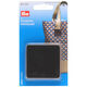 Lana Grossa Parche adhesivo para asa de bolso 55x55mm | 615750-negro