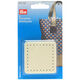 Lana Grossa Parche adhesivo para asa de bolso 55x55mm | 615752-blanco