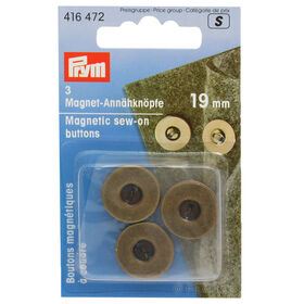 Lana Grossa Botones magnéticos para coser 19mm
