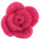 Lana Grossa Flósculos de fieltro 12333/4 cm | 07-rosa vívida
