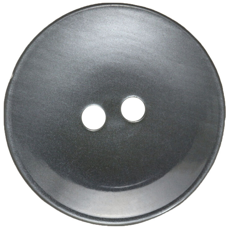 Union Knopf Botón 2 agujeros 23mm | 76-gris medio