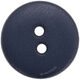 Union Knopf Botón 2 agujeros 18mm | 681-azul oscuroro