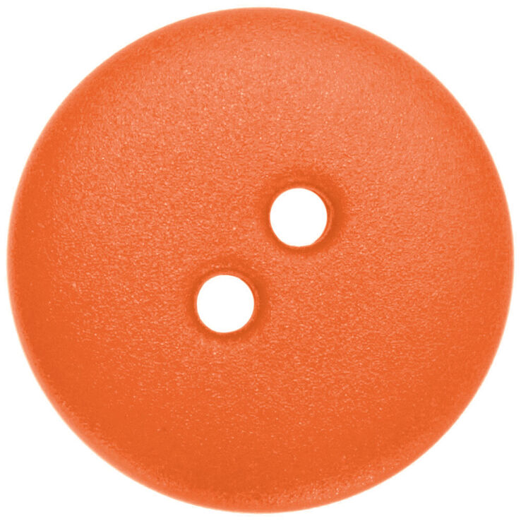 Union Knopf Botón 2 agujeros 18mm | 422-naranja