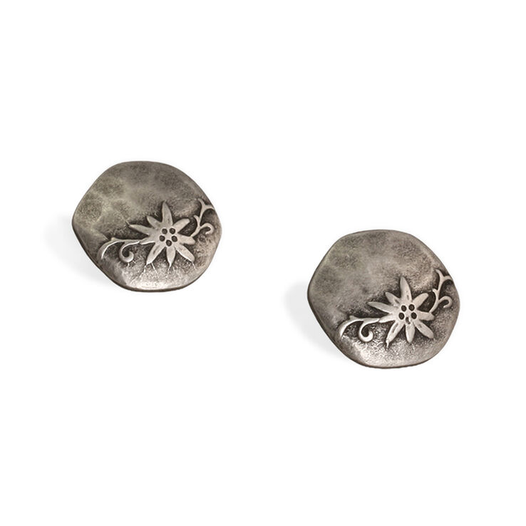 Union Knopf Botón metálico con ojal de 23 mm | 83-plata vieja
