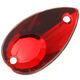 Union Knopf Piedra decorativa 14mm | 48-rojo