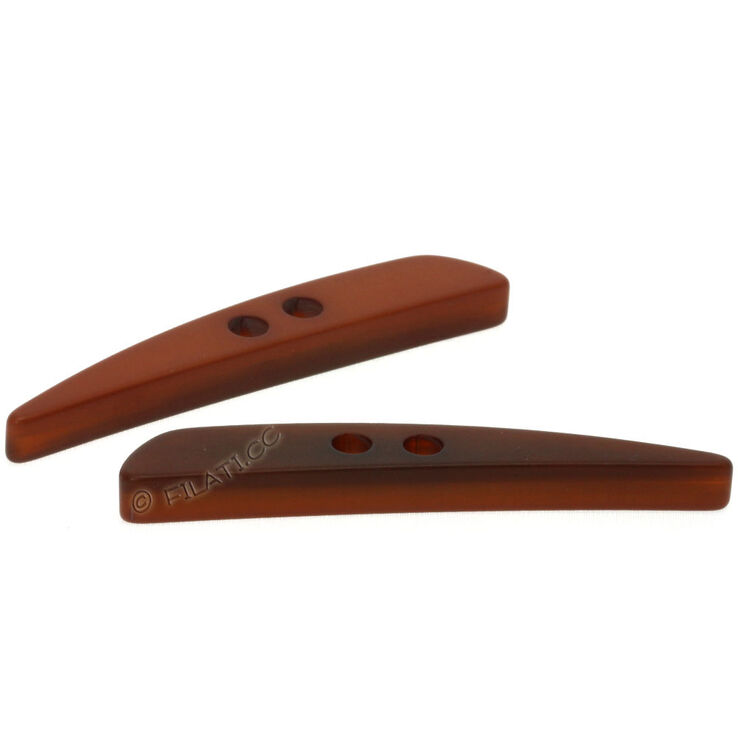 Lana Grossa UNION KNOPF 451504/80mm | 20-marrón claro/marrón oscuro