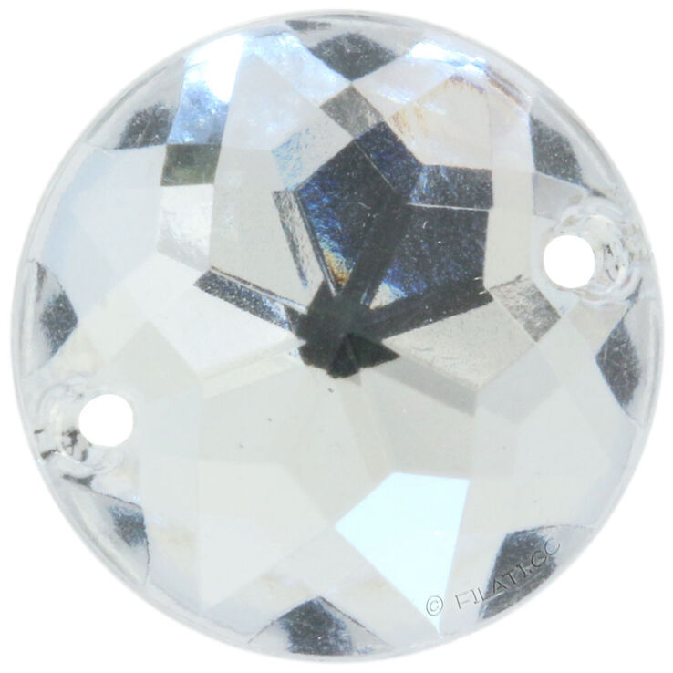 Union Knopf Piedra decorativa 451701/13mm | 10-transparente