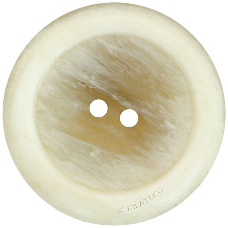 Lana Grossa UNION KNOPF 452169/28mm | 16-blanca natural