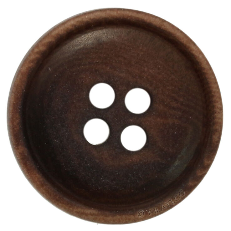 Lana Grossa UNION KNOPF 452493/18mm | 22-marrón