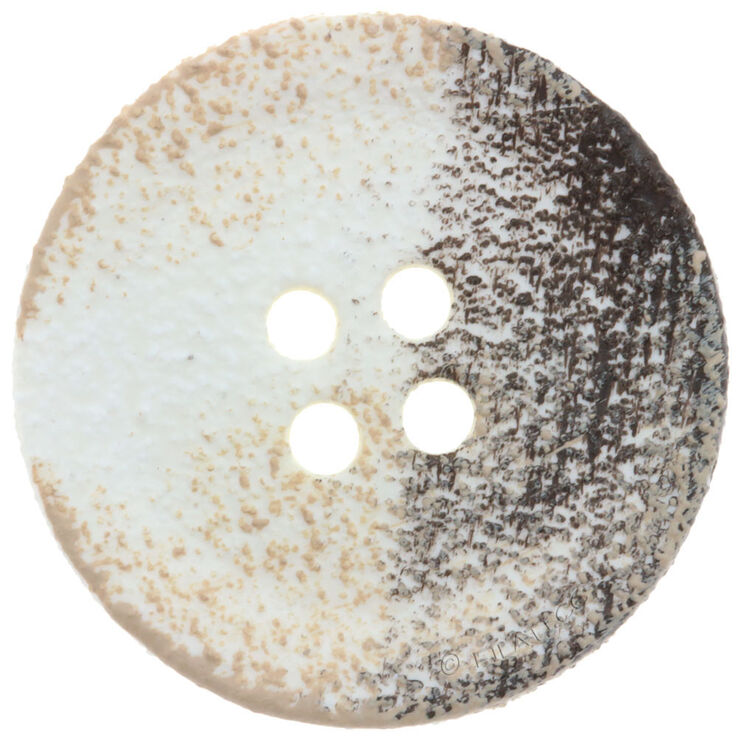 Lana Grossa UNION KNOPF 452726/18mm | 14-beige/antracita
