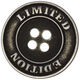 Lana Grossa UNION KNOPF 453059/20mm | 8082-negro/plata