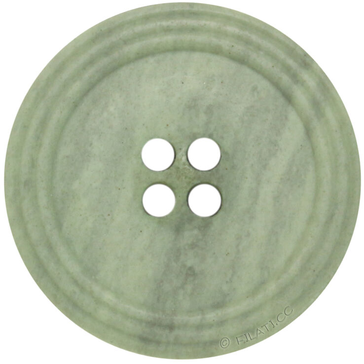 Union Knopf Botón 4 agujeros 23mm | 26-verde medio