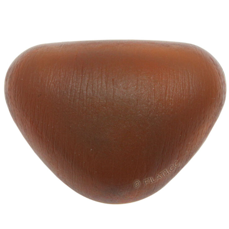 Union Knopf Nariz animal 22mm | 20-marrón