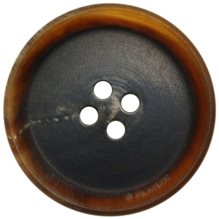 Lana Grossa UNION KNOPF 47685/20mm | 22-marrón oscuro