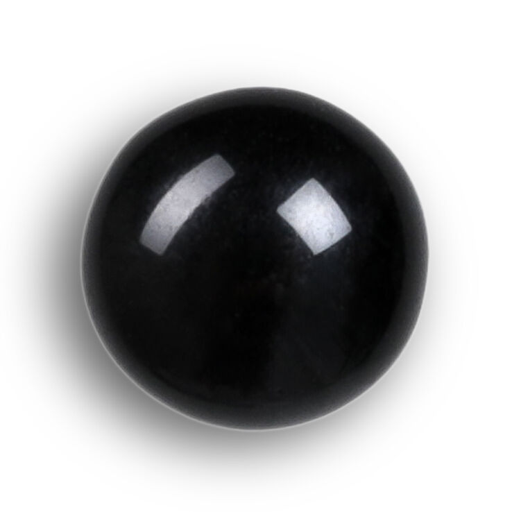 Union Knopf Ojo de animal de UNION KNOPF vidrio 10mm | 80-negro