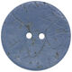 Union Knopf Botón 2 agujeros, coco, 23mm | 661-azul
