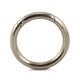 Union Knopf Gancho mosquetón 25 mm | 082-plata