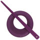 Lana Grossa Elemento decorativo 58581/70mm | 62-purpura