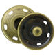 Union Knopf Botón pulsador de metal 30mm | 851-latón