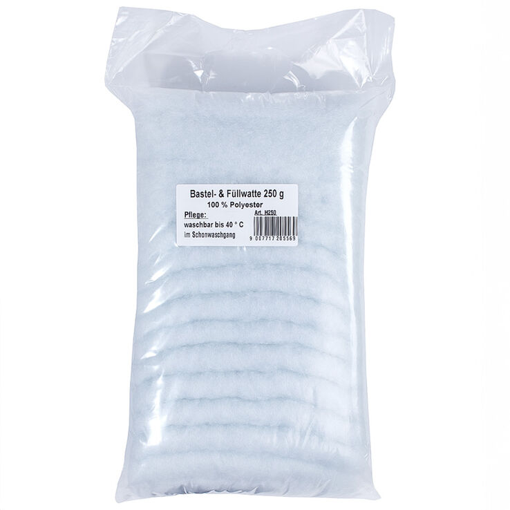 Lana Grossa Relleno de algodón (algodón artesanal) 250g | 01-blanco