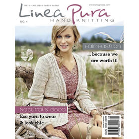 LINEA PURA Issue 4 - Revista alemana + instrucciones en inglés de Lana Grossa