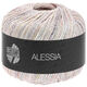 Lana Grossa ALESSIA | 003-rosa delicada/gris púrpura/crema