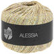 Lana Grossa ALESSIA | 004-amarillooro/gris claro/gris marrón
